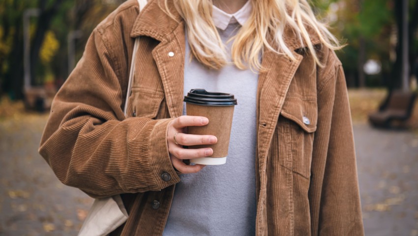 Чашка кофе в подарок от скалодрома Rock Zona