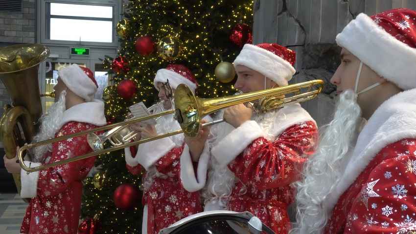 Новый год в бизнес-центре «Нагатинский»