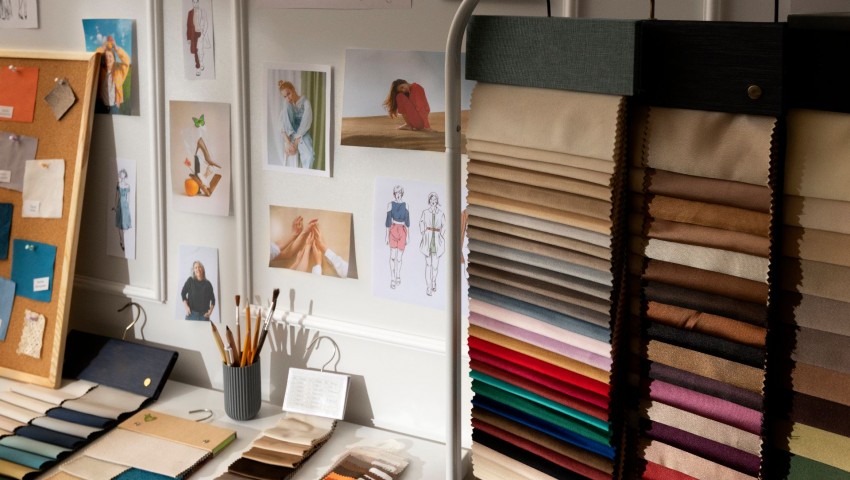 Зимняя распродажа тканей в «ВеллМарте»