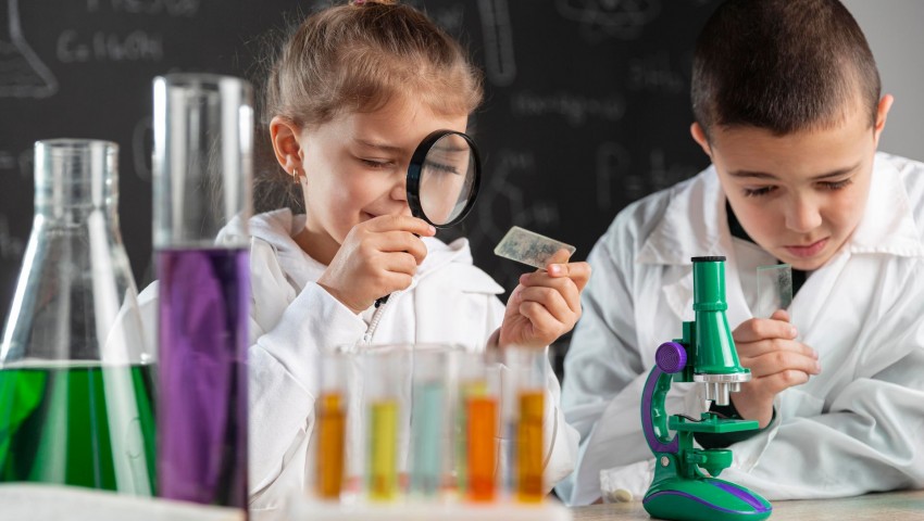 Удивительные опыты для детей от агентства праздников «Фенси Баблс» 