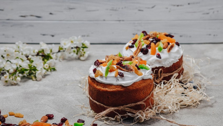 Отмечайте Пасху со свежими куличами от ресторана «АйДаБаран»